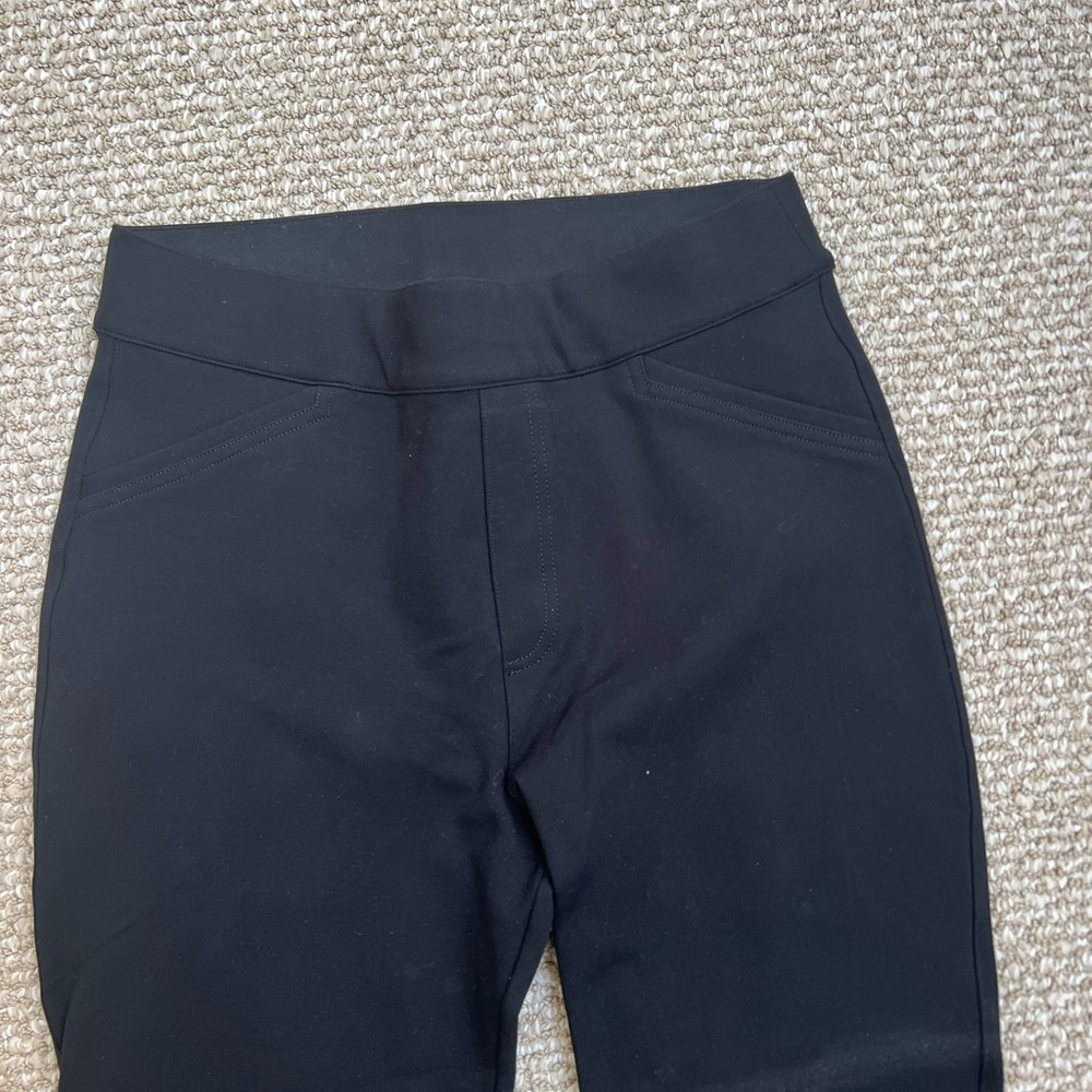 SPANX Black Leggings M Petite